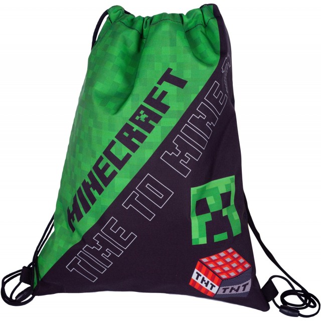 MINECRAFT Time To Mine Sports Bag