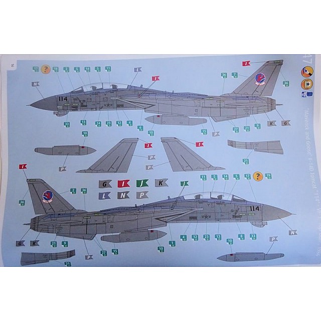 Σετ αεροπλάνα Top Gun 2 τεμ