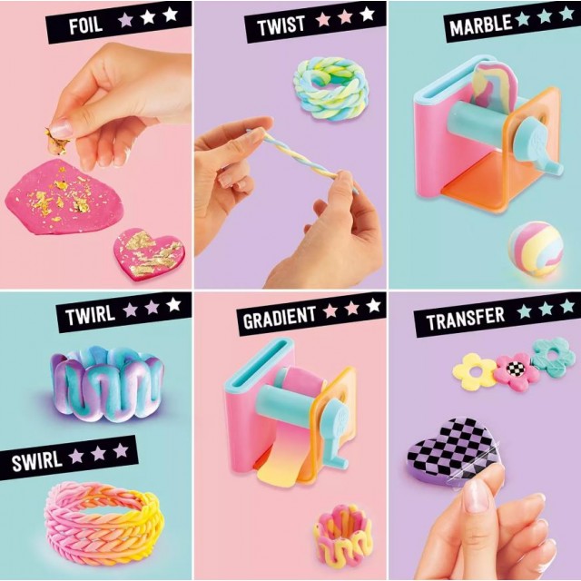 Δημιουργικό σετ, Canal Toys, Magic Clay Jewelry Factory