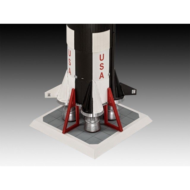 Комплект сглобяем модел Apollo 11 Saturn V Rocket, 183 части