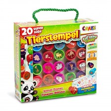 Σετ γραμματοσήμων, Craze, Animals, 20 τεμάχια, Πολύχρωμο