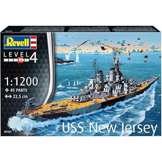 Μοντέλο συναρμολόγησης, Revell, Θωρηκτό USS New Jersey