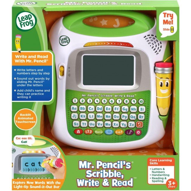 Интерактивна играчка, Leap Frog, Драскане писане и четене с г-н Молив, 5.21 x 19.61 x 21.89 cm