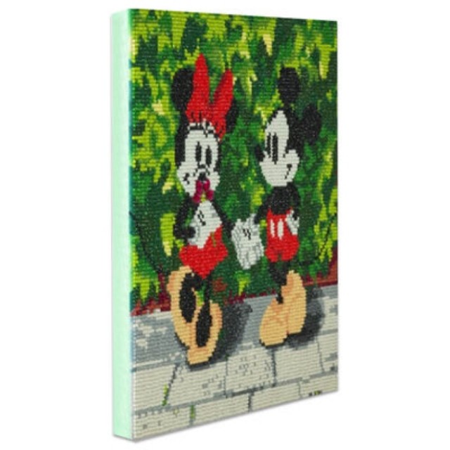 Minnie and Mickey Diamond Art Kit, 30 x 30 cm, 6 τεμάχια
