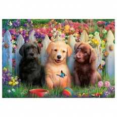 Puzzle Puppies Posing, 100 τεμάχια