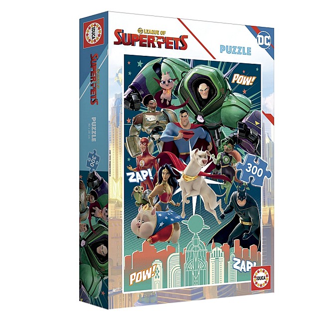 Puzzle, Educa, DC League of Super Heroes, 300 κομμάτια