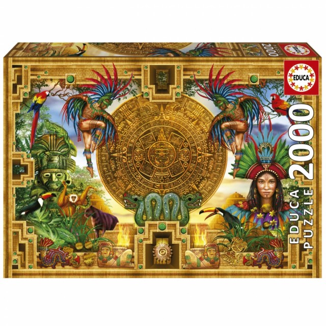 Puzzle, Educa, Aztec and Mayan, 2000 κομμάτια