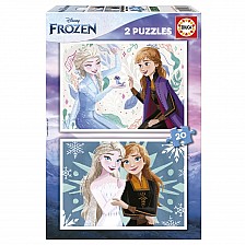 Παζλ Frozen 2in1, 2 x 20 τεμάχια