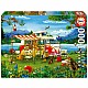 Puzzle Camping διακοπές, 1000 τεμάχια