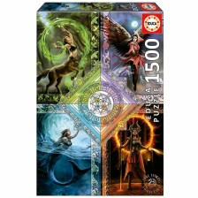 Παζλ Μαγικός αστρικός χάρτης, Anne Stokes, 1500 κομμάτια