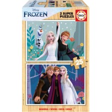 Frozen - παζλ 2x25 κομμάτια