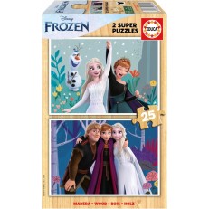 Frozen - παζλ 2x25 κομμάτια