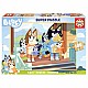 Дървен пъзел Bluey, 100 части