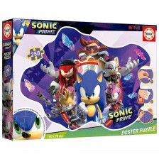 Παζλ Sonic Prime, αφίσα, 250 κομμάτια