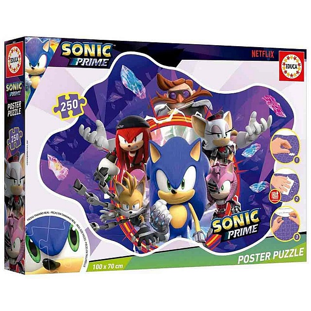 Sonic Prime Puzzle, Αφίσα, 250 τεμάχια