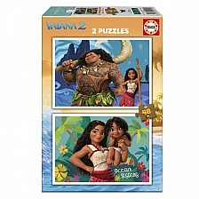 Παζλ, Educa, Moana II, 2 x 48 τεμάχια