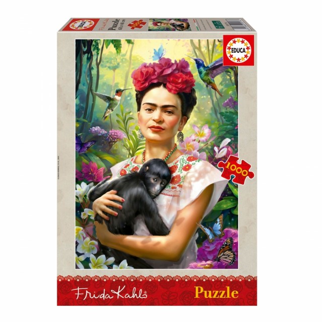 Παζλ, Educa, Frida Kahlo, The Garden of Life, 1000 κομμάτια