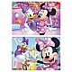 Ξύλινο παζλ Minnie Mouse, 2 x 50 τεμάχια
