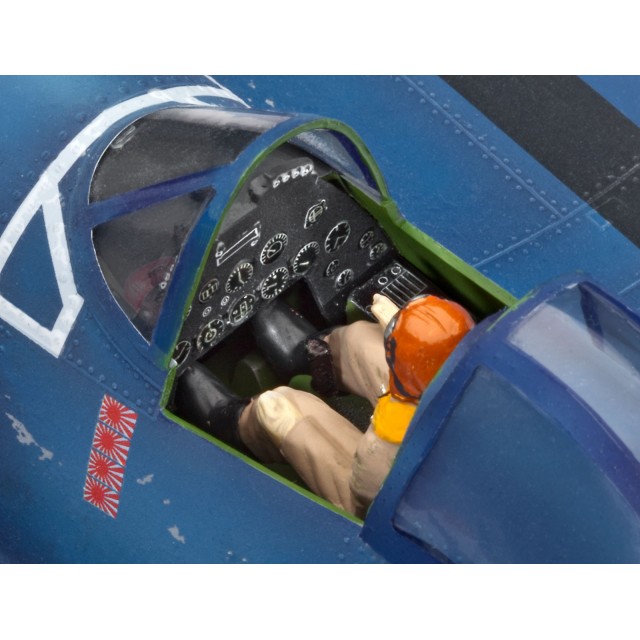 Μοντέλο συναρμολόγησης, Revell, αεροσκάφος Vought F4U-1A CORSAIR, 68 ανταλλακτικά