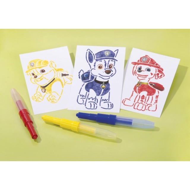 Δημιουργικό σετ Paw Patrol, Χρωματίστε τον εαυτό σας με στυλό ψεκασμού