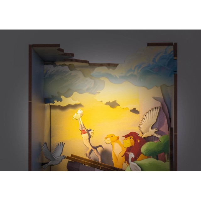 Μοντέλο συναρμολόγησης με φως LED, Revell, Ο Βασιλιάς των Λιονταριών, Μικροί Κόσμοι για συναρμολόγηση, 82 μέρη