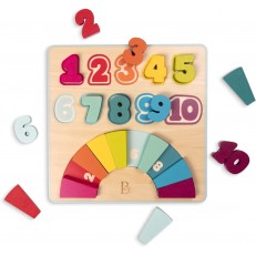Ξύλινο παζλ Numbers, 21 τεμάχια