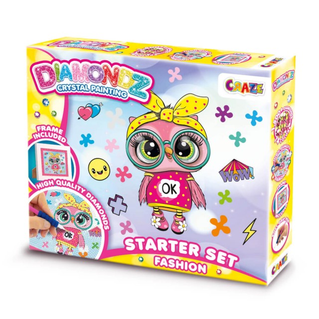 Σετ ταπισερί με διαμάντια, Craze, Owl