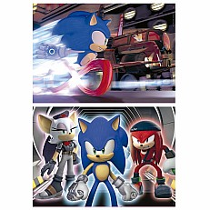 Παζλ Sonic Prime 2in1 Neon, 2 x 100 τεμάχια