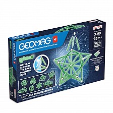 Magnetic constructor Glow 339, 93 εξαρτήματα
