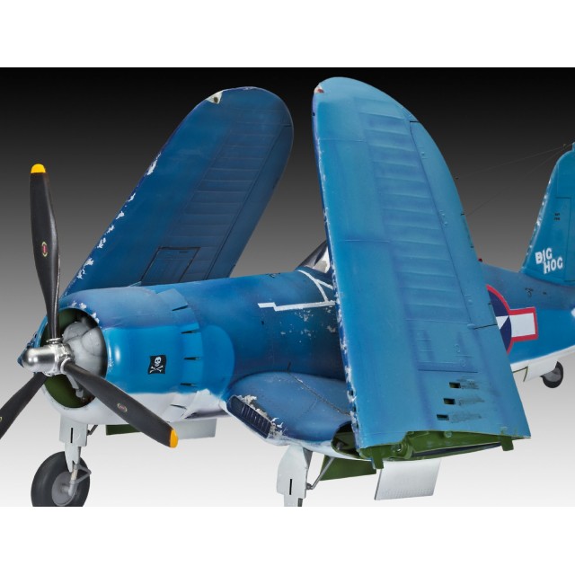 Μοντέλο συναρμολόγησης, Revell, αεροσκάφος Vought F4U-1A CORSAIR, 68 ανταλλακτικά