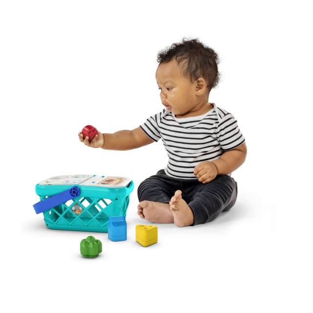 Интерактивна играчка, Baby Einstein, Magic touch, Пазарска кошница за сортиране, 14.3 x 26.6 x 20.2 см