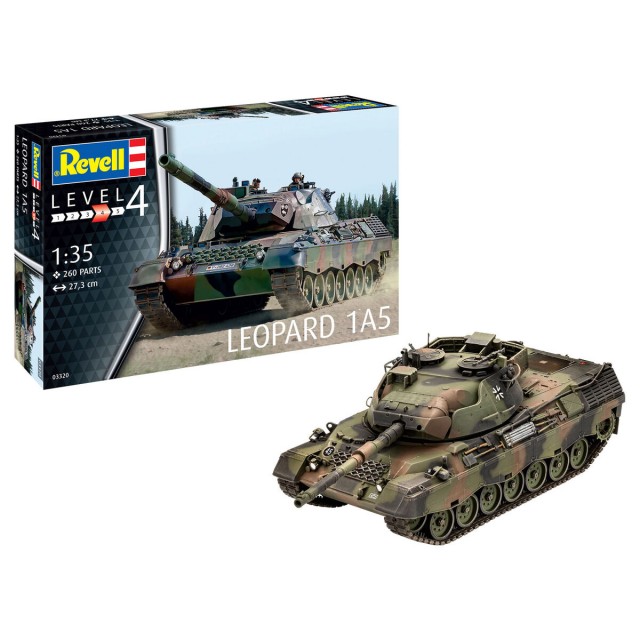 Модел за сглобяване Танк Leopard 1A5, 260 части