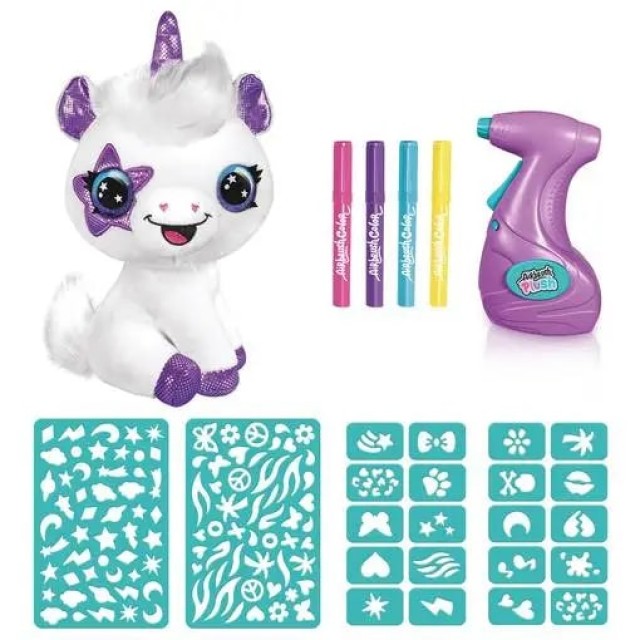 Δημιουργικό σετ, Canal Toys, Λούτρινο παιχνίδι χρωματισμού, Χαριτωμένος μονόκερος