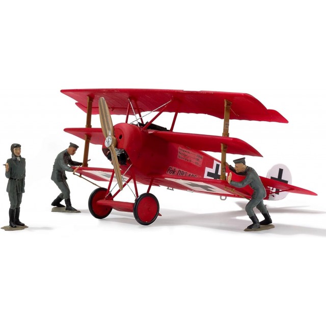 Модел за сглобяване Fokker Dr.1 Manfred von Richthofen, 66 части