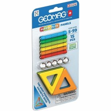 Μαγνητικός κατασκευαστής Supercolor Panels 376, 15 μέρη