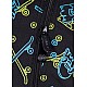 Σχολικό σακίδιο, Astra, AB330, Skateboards με εφέ νέον, 39x28x15cm
