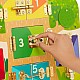Образователна игра Табло с ключалки и резета, 2 части