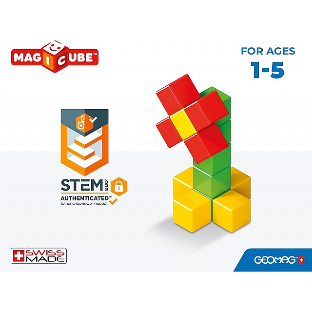 Магнитен конструктор Magicube, Full Color, 24 части