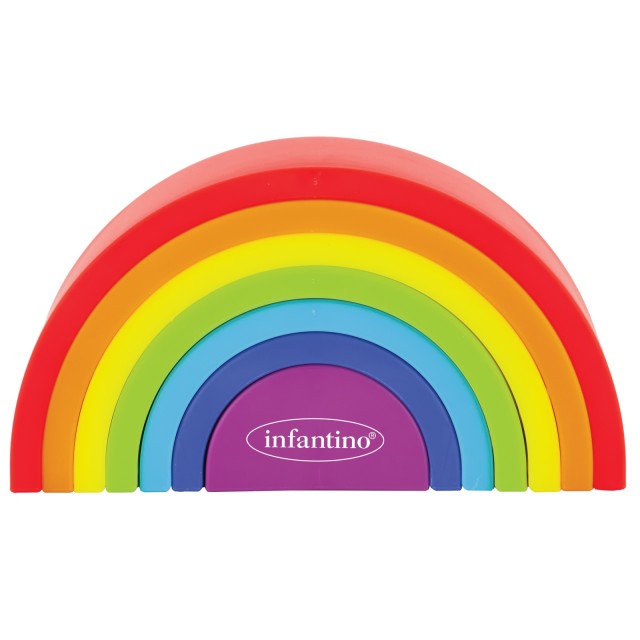 Σετ καλουπιών διαλογής, Infantino, Rainbow