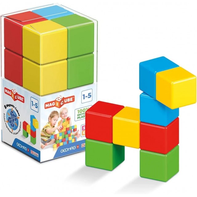 Магнитен конструктор Magicube, Full Color, 8 части