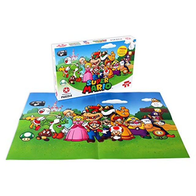 Παζλ Super Mario και φίλοι, 500 κομμάτια