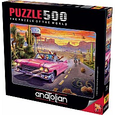Puzzle, Anatolian, Route 66, 500 τεμάχια