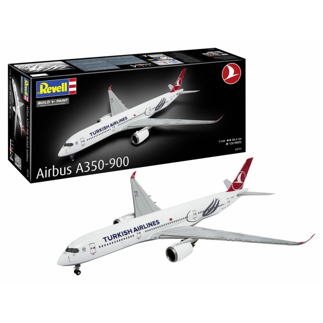 Μοντέλο συναρμολόγησης, Revell, Airbus A350-900 Turkish Airlines, 120 ανταλλακτικά