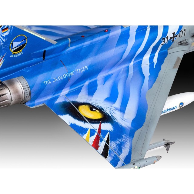 Сглобяем модел Eurofighter Typhoon The Bavarian Tiger 2021, 85 части