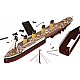 3D RMS Titanic παζλ με φώτα πάγου, 266 τεμαχίων