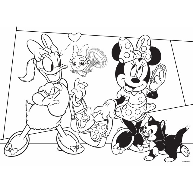 Παζλ, Lisciani, Minnie Mouse, Παζλ διπλής όψης 35 τεμαχίων