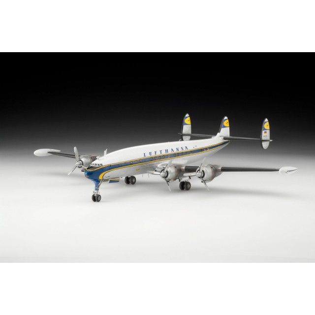 Μοντέλο συναρμολόγησης, Revell, Αεροπλάνο, Lockheed L-1049G Super Constellation Lufthansa, 95 ανταλλακτικά