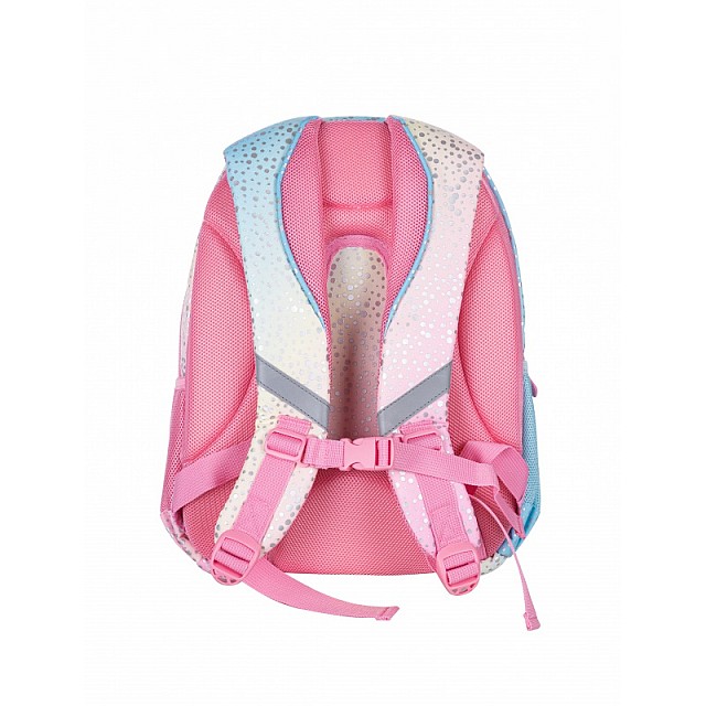 Σακίδιο πλάτης ASTRABAG AB330 Rainbow Dust, εφέ χρωμίου