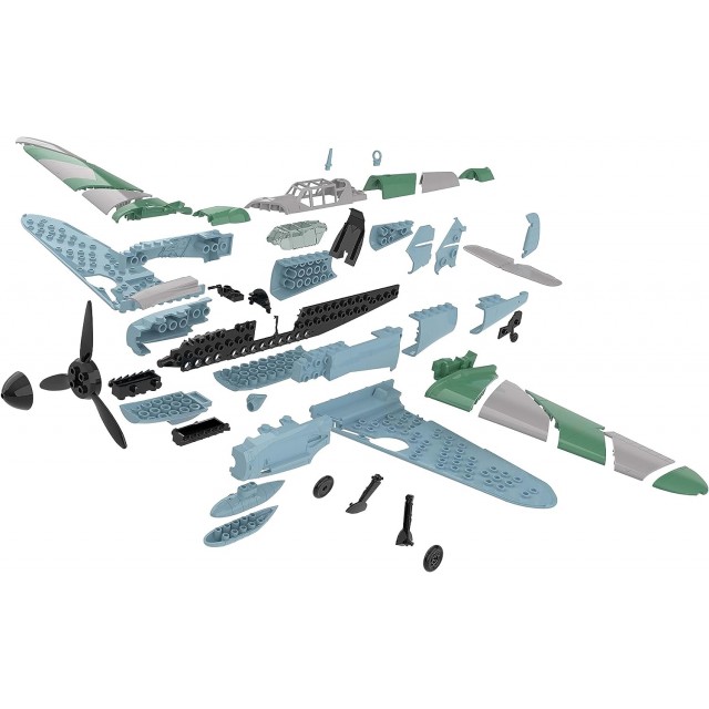 Сглобяем модел Messerschmitt Bf109 G-6 Easy-Click, 54 части