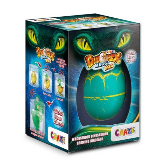 Surprise Egg, Craze, Megga Egg Dino, Hatching Dinosaur
